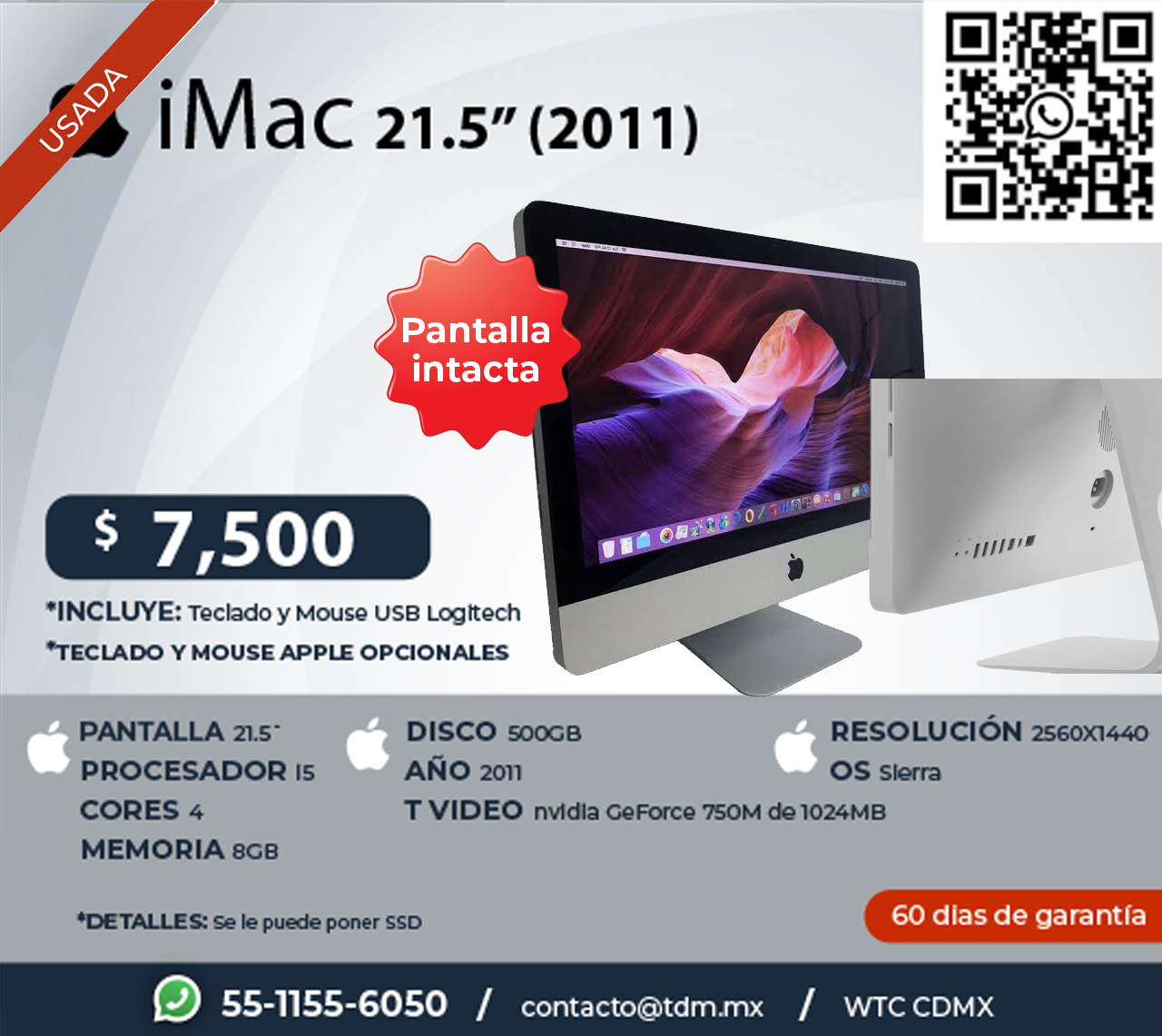 iMac 21.5\" 2011