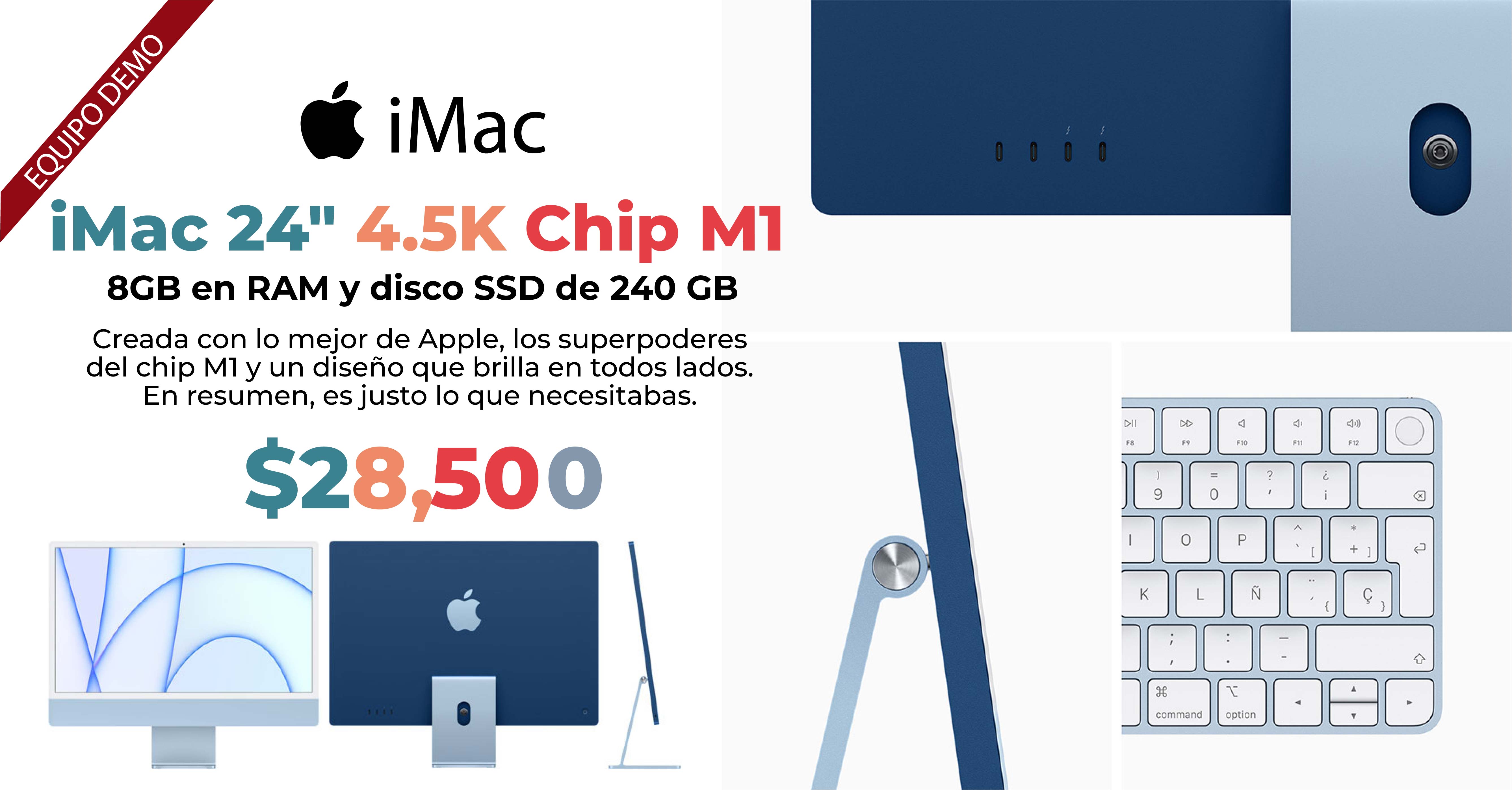 iMac 24" 4.5K Chip M1